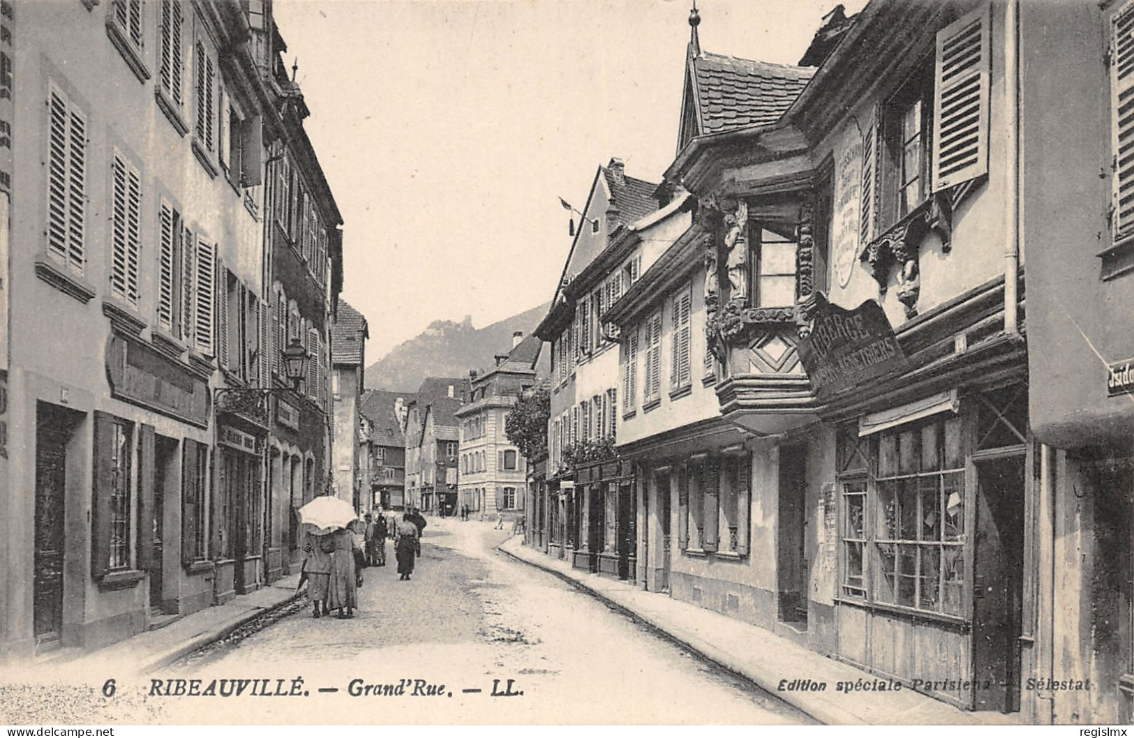 68-RIBEAUVILLE-GRANDE RUE-N°2046-F/0241 - Ribeauvillé