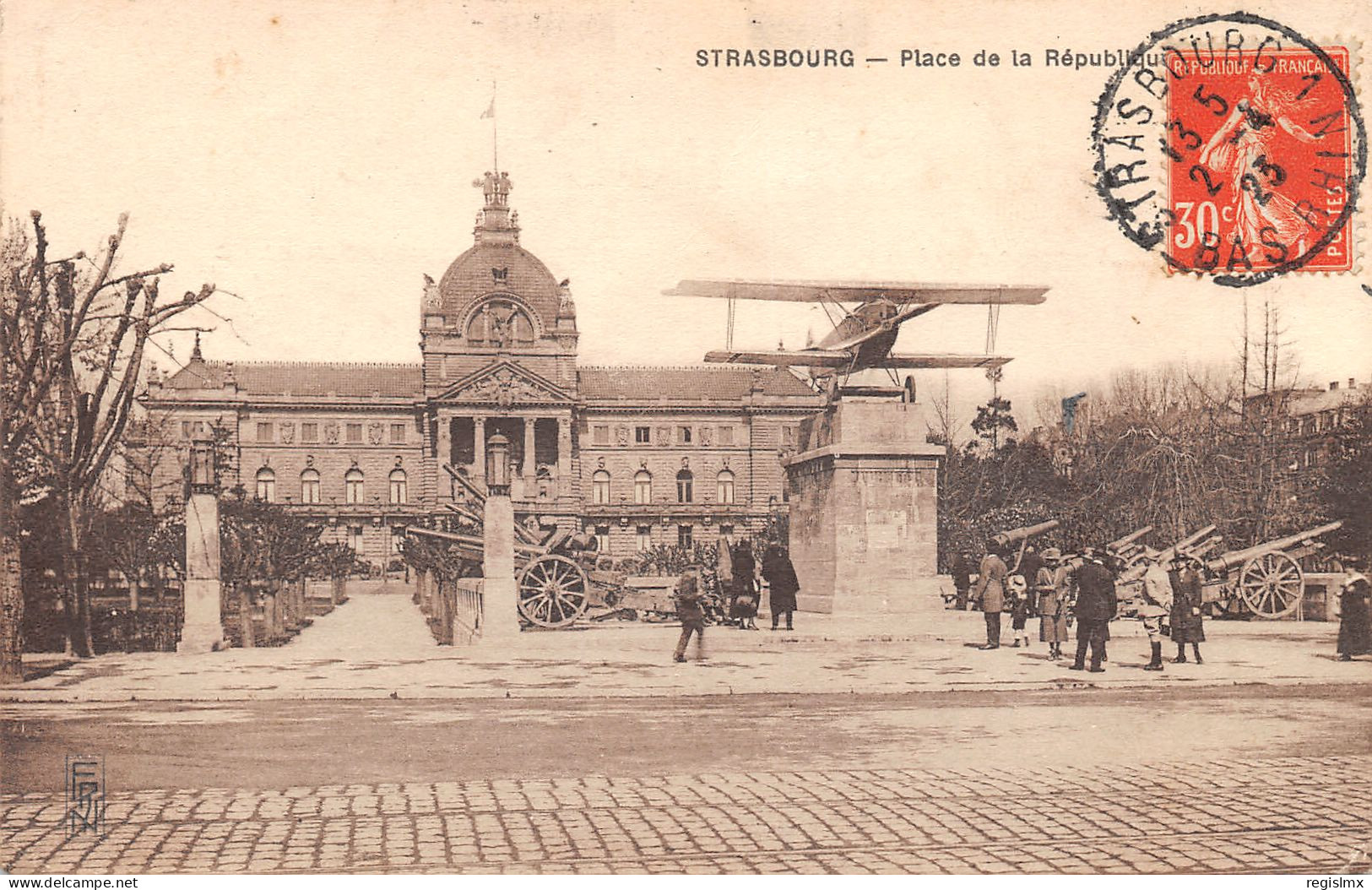 67-STRASBOURG-PLACE DE LA REPUBLIQUE-N°2046-F/0163 - Strasbourg