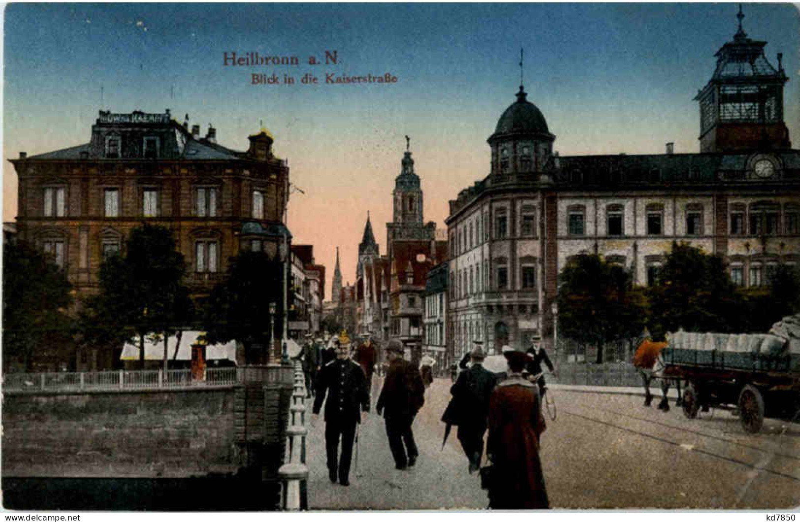 Heilbronn - Blick In Die Kaiserstrasse - Heilbronn