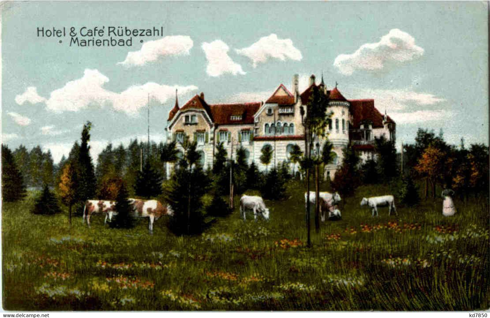 Marienbad - Hotel Rübezahl - Böhmen Und Mähren