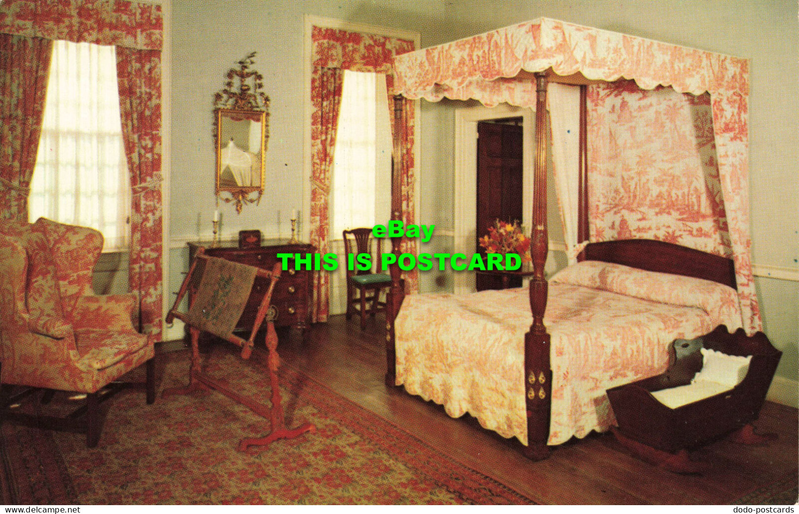 R573793 A View Of Mothers Room At Stratford Hall. Westmoreland County. Virginia. - Monde