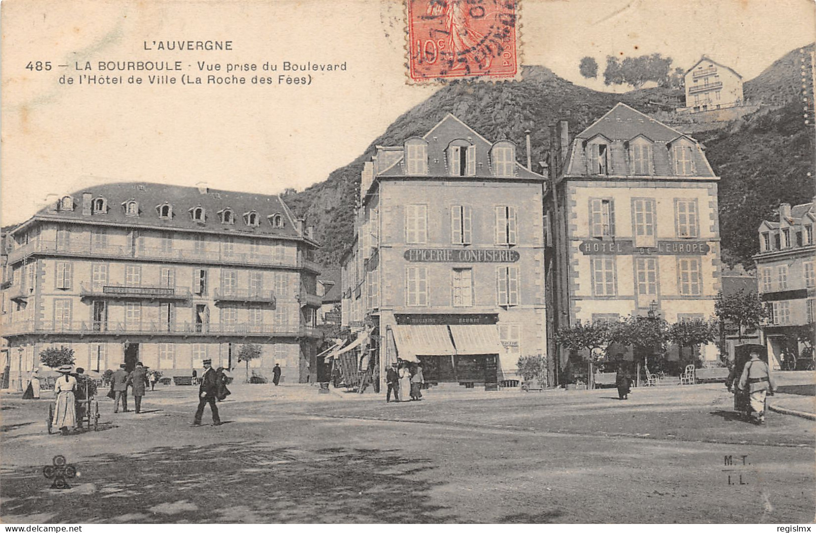 63-LA BOURBOULE-BOULEVARD DE L HOTEL DE VILLE-N°2046-E/0039 - La Bourboule