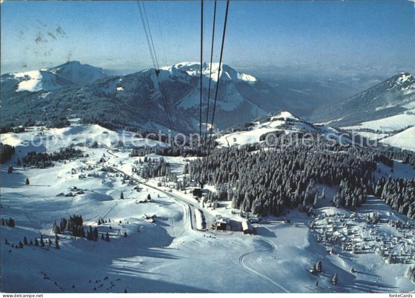 11877708 Schwaegalp AR Mit Saentis Schwebebahn Schwaegalp - Sonstige & Ohne Zuordnung