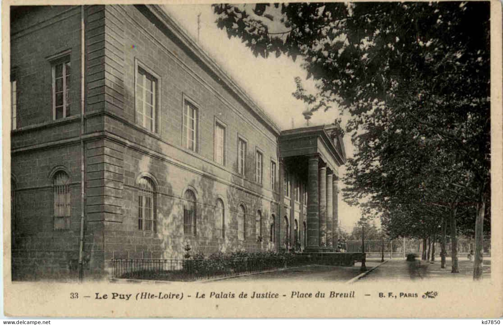 Le Puy - Le Palais De Justice - Le Puy En Velay