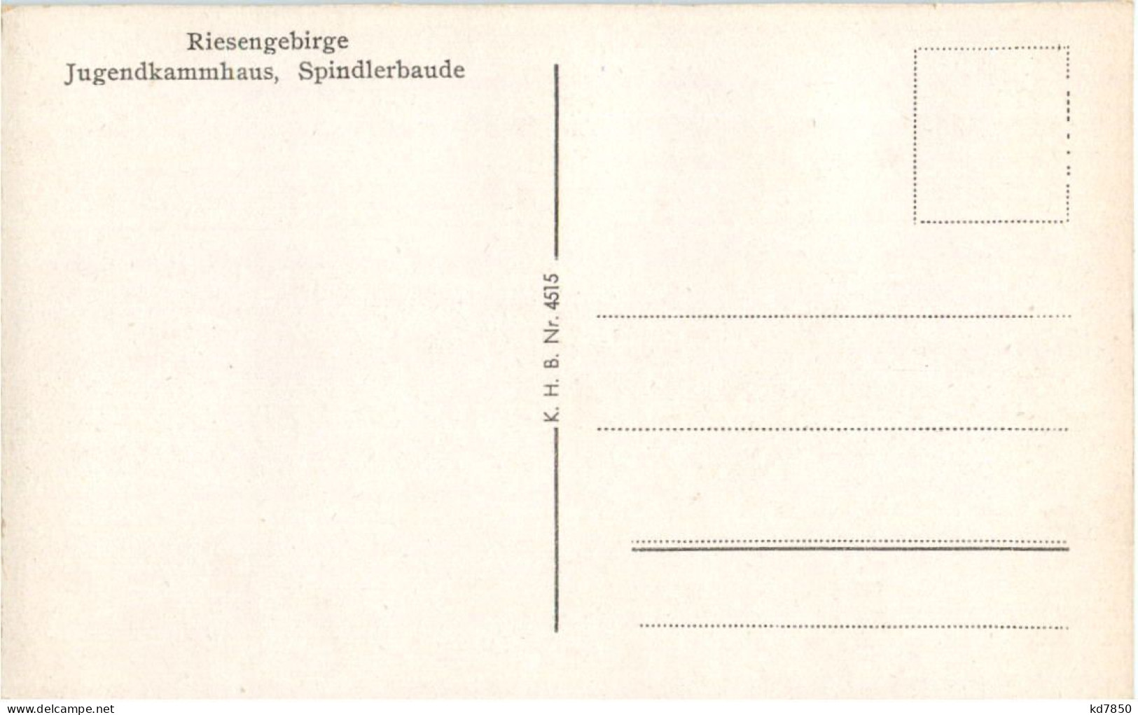 Riesengebirge - Jugendkammhaus - Schlesien