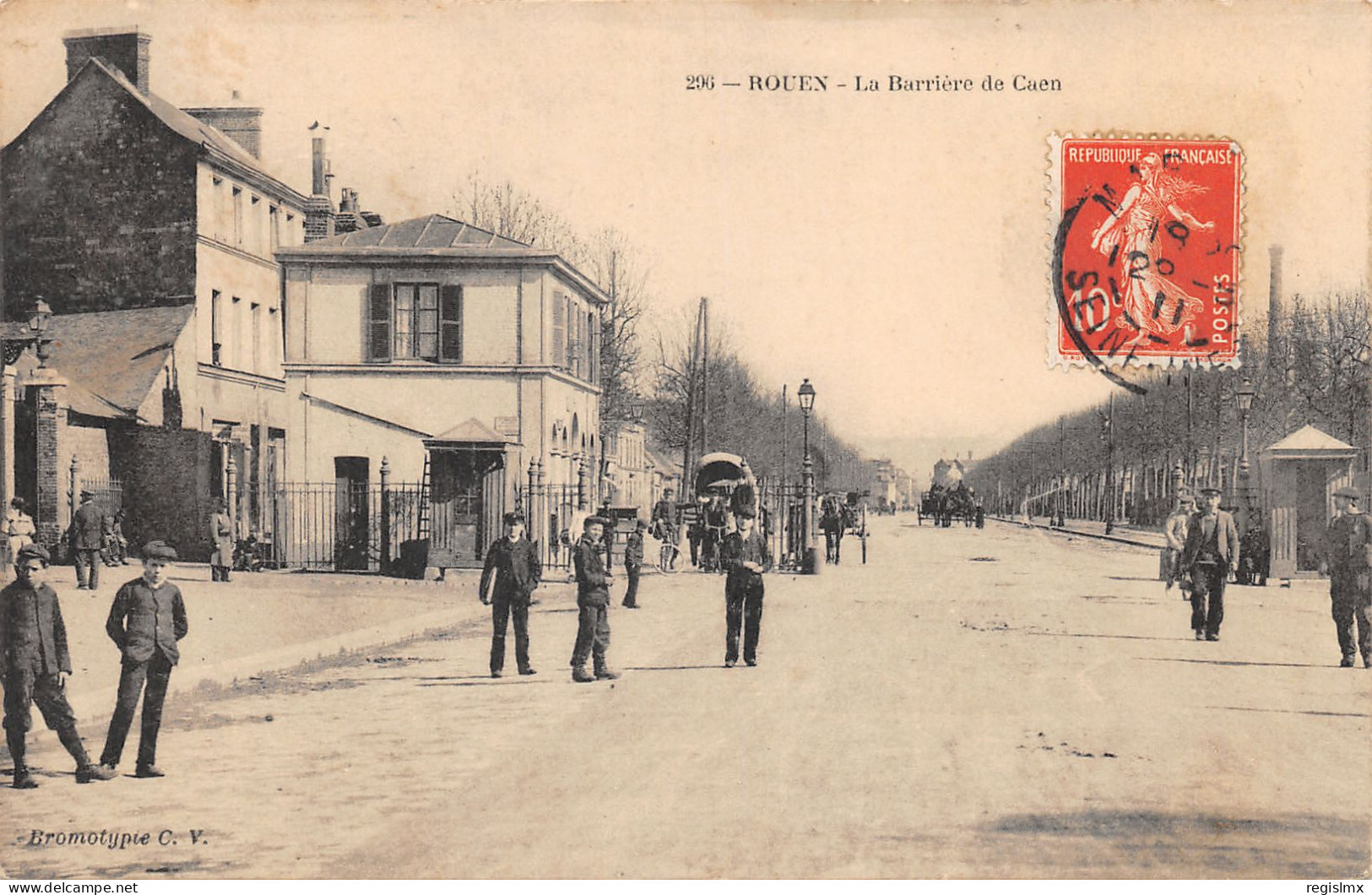 76-ROUEN-LA BARRIERE DE CAEN-N°2048-B/0309 - Rouen