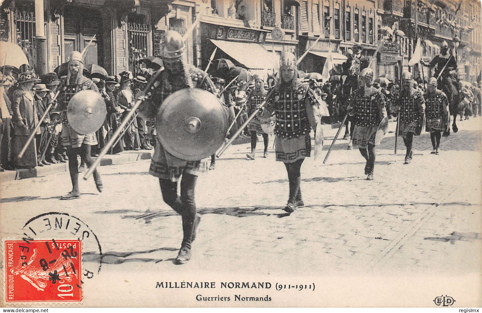 76-ROUEN-MILLENAIRE NORMAND-GUERRIERS NORMANDS-N°2048-B/0279 - Rouen