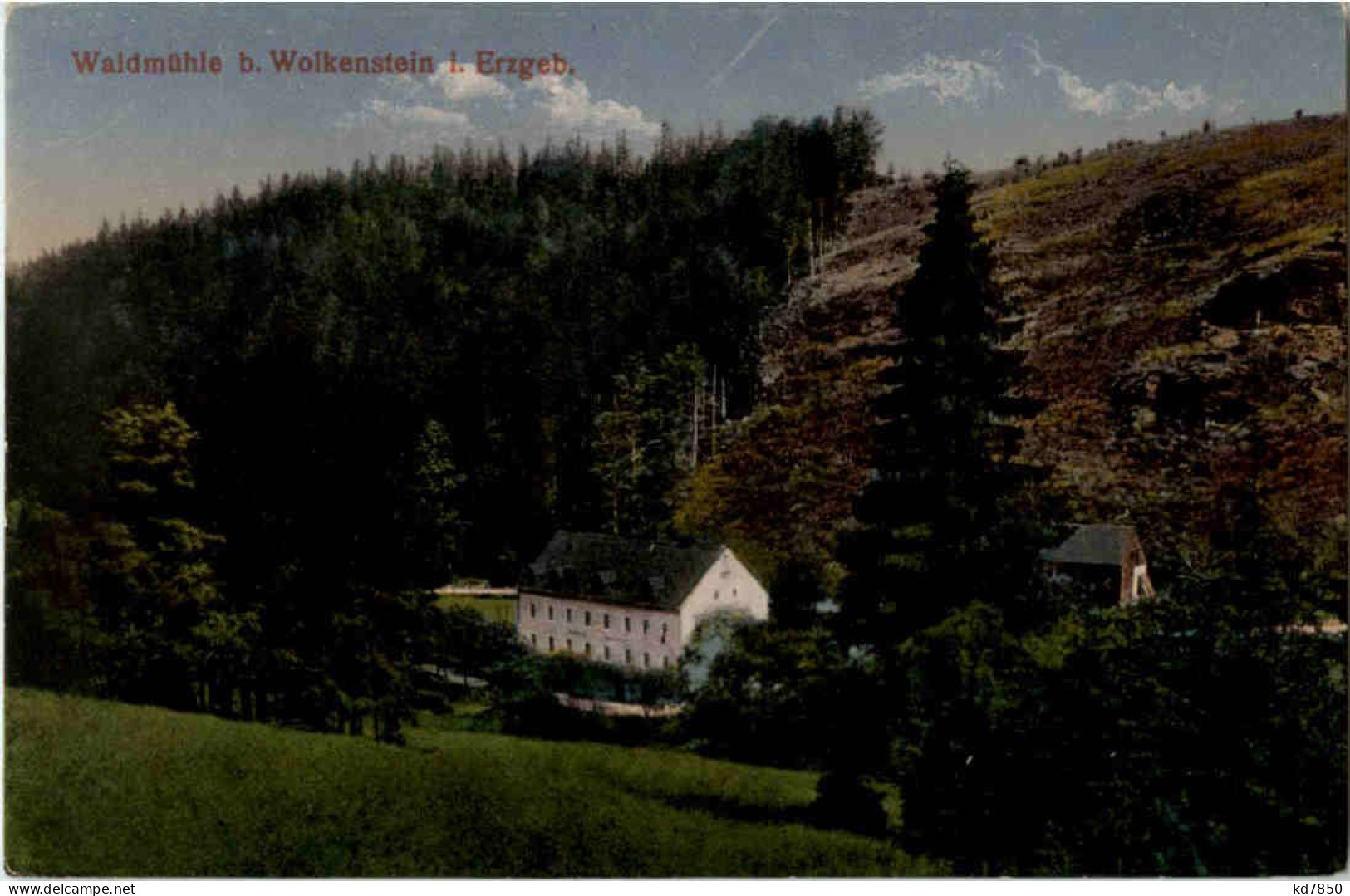Waldmühle Bei Wolkenstein Im Erzgebirge - Wolkenstein