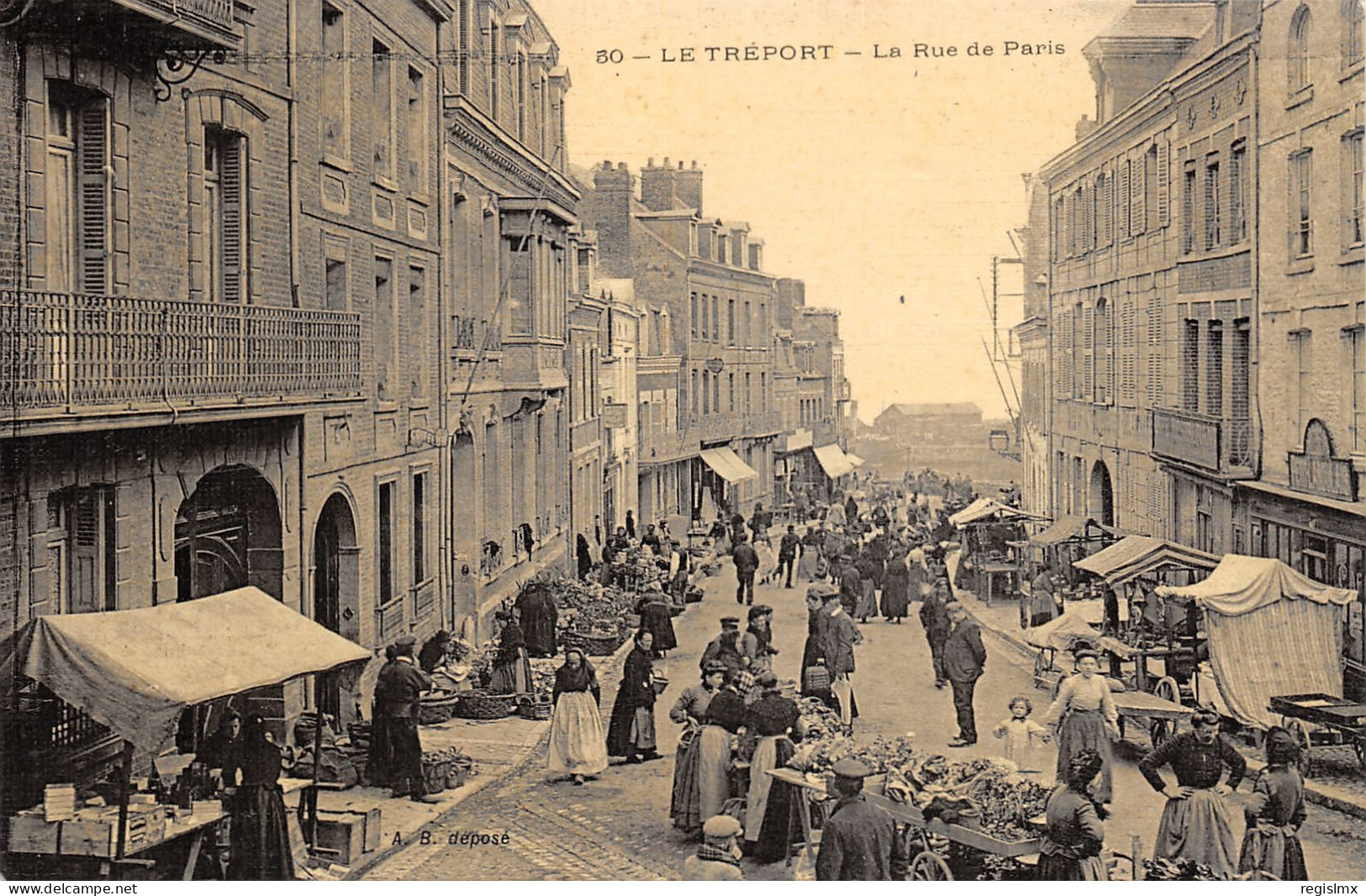 76-LE TREPORT-RUE DE PARIS-N°2048-B/0169 - Le Treport