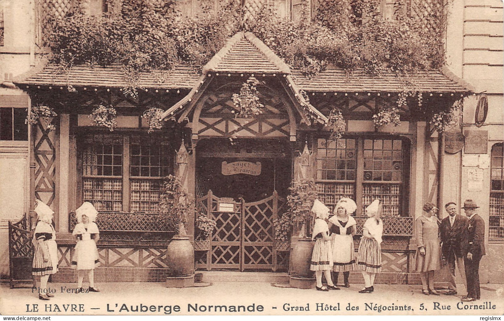76-LE HAVRE-L AUBERGE NORMANDE-N°2048-B/0117 - Unclassified