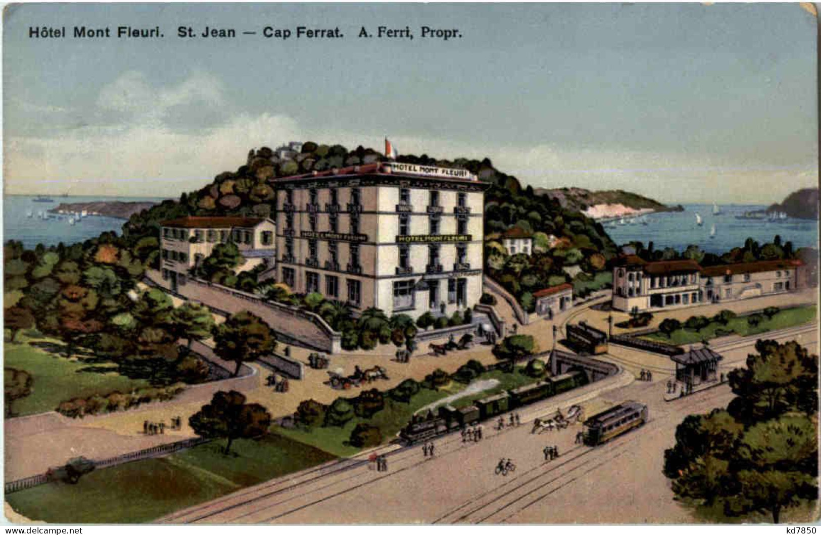 St. Jean - Cap Ferat - Hotel Mont Fleuri - Saint-Jean-Cap-Ferrat