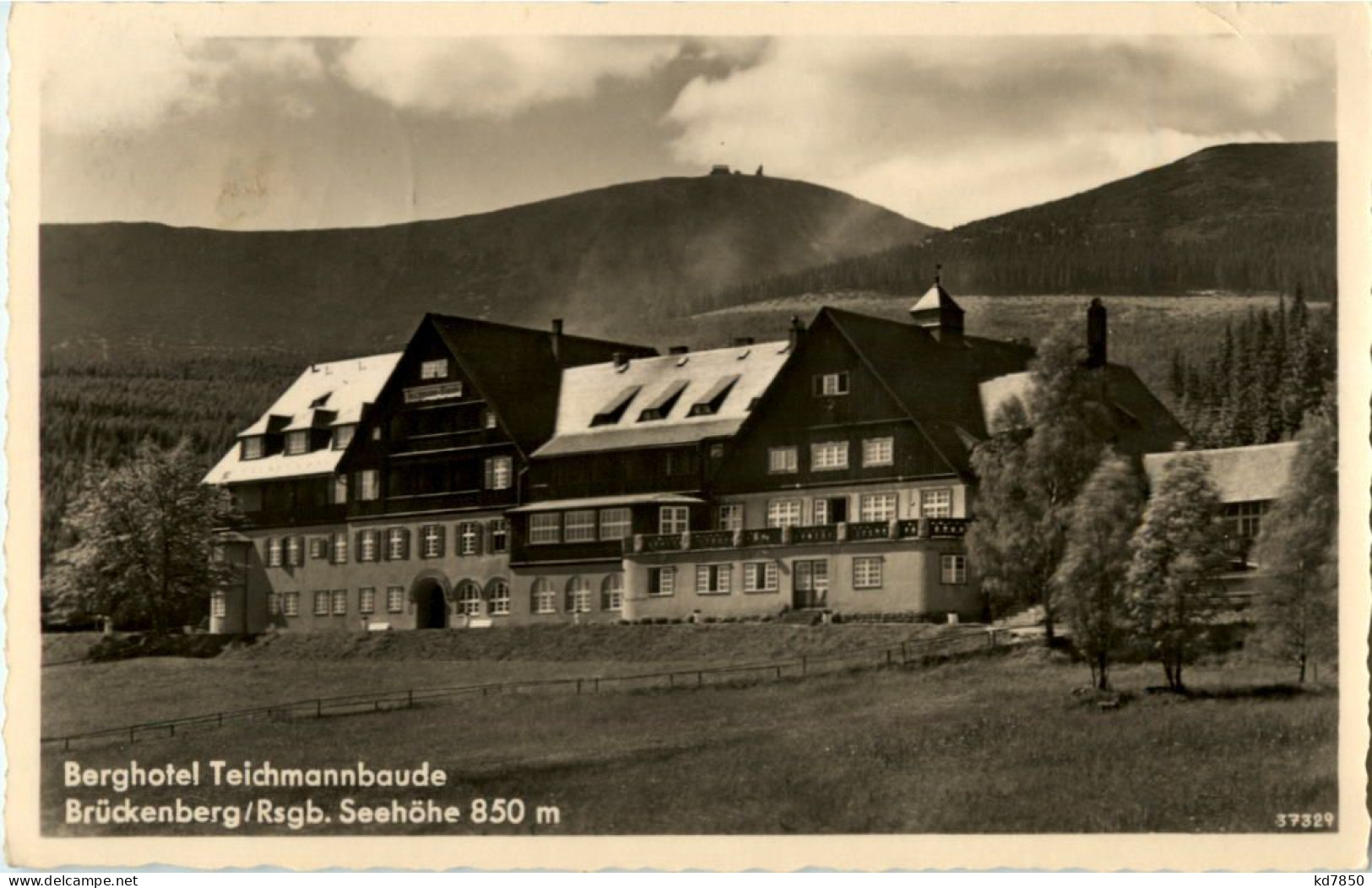 Brückenberg - Teichmannbaude - Schlesien