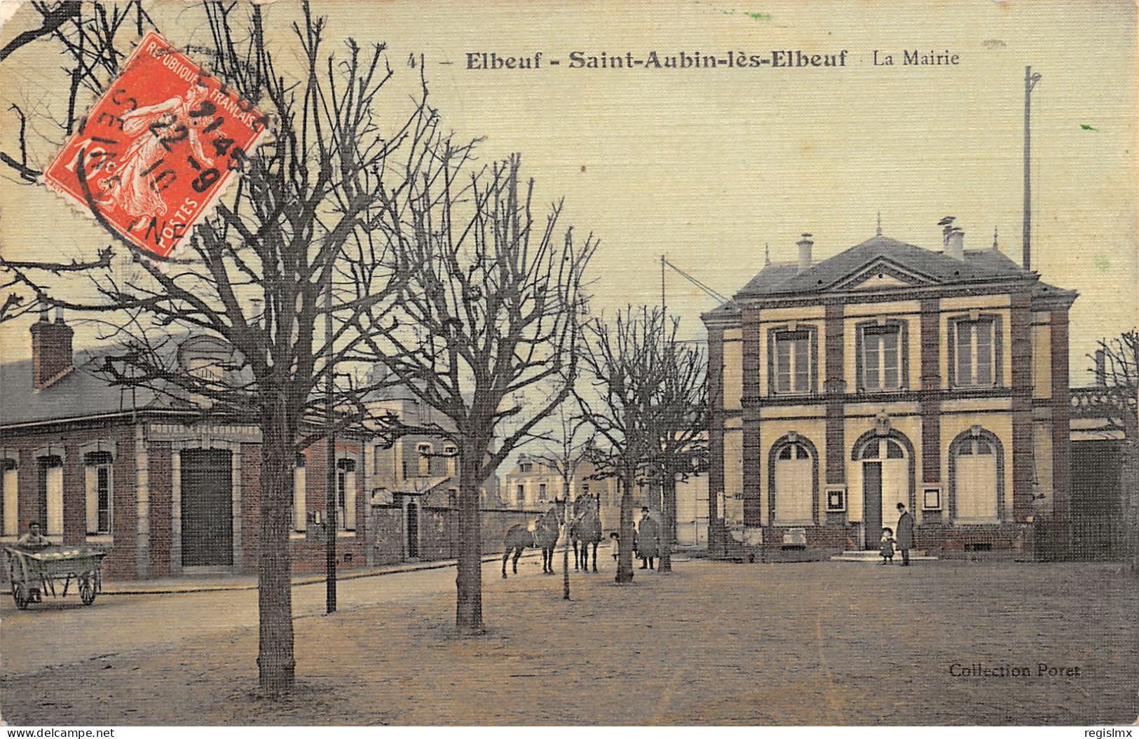 76-ELBEUF-SAINT AUBIN LES ELBEUF-LA MAIRIE-N°2048-A/0135 - Elbeuf