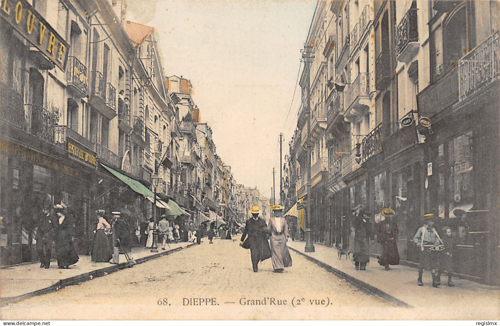 76-DIEPPE-GRANDE RUE-N°2048-A/0085 - Dieppe