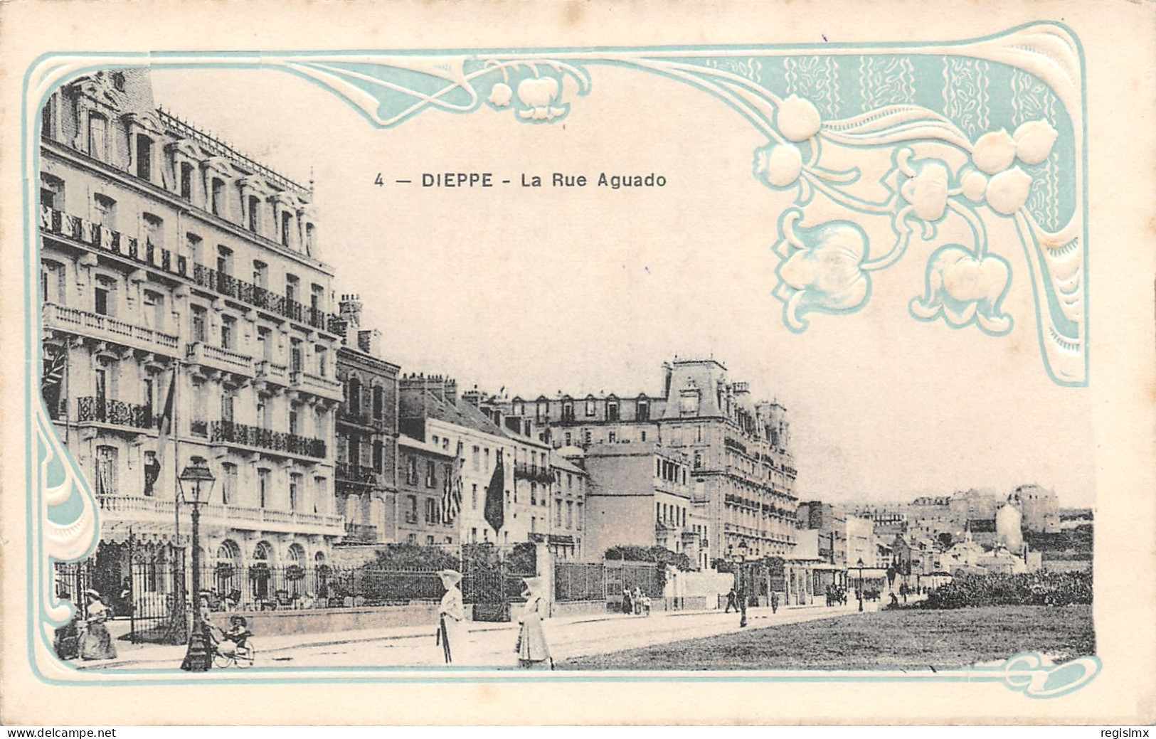 76-DIEPPE-LA RUE AGUADO-N°2048-A/0075 - Dieppe