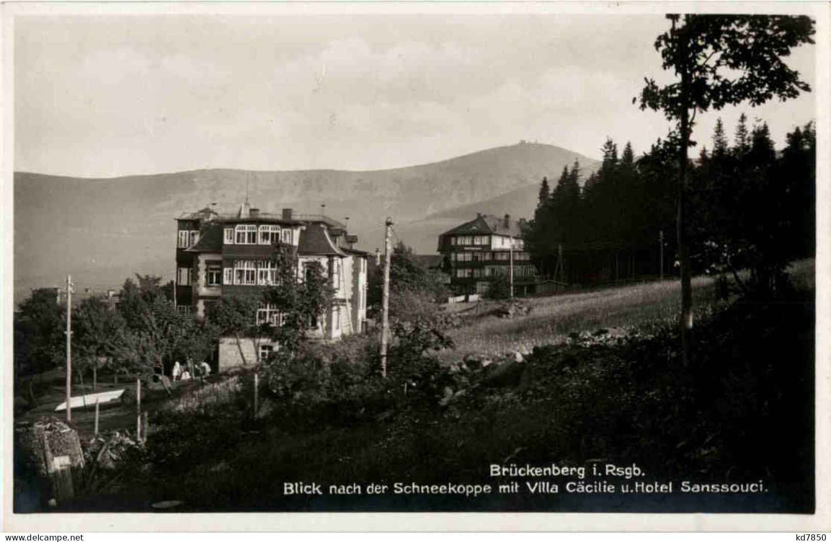 Brückenberg - Villa Cäcilie - Schlesien