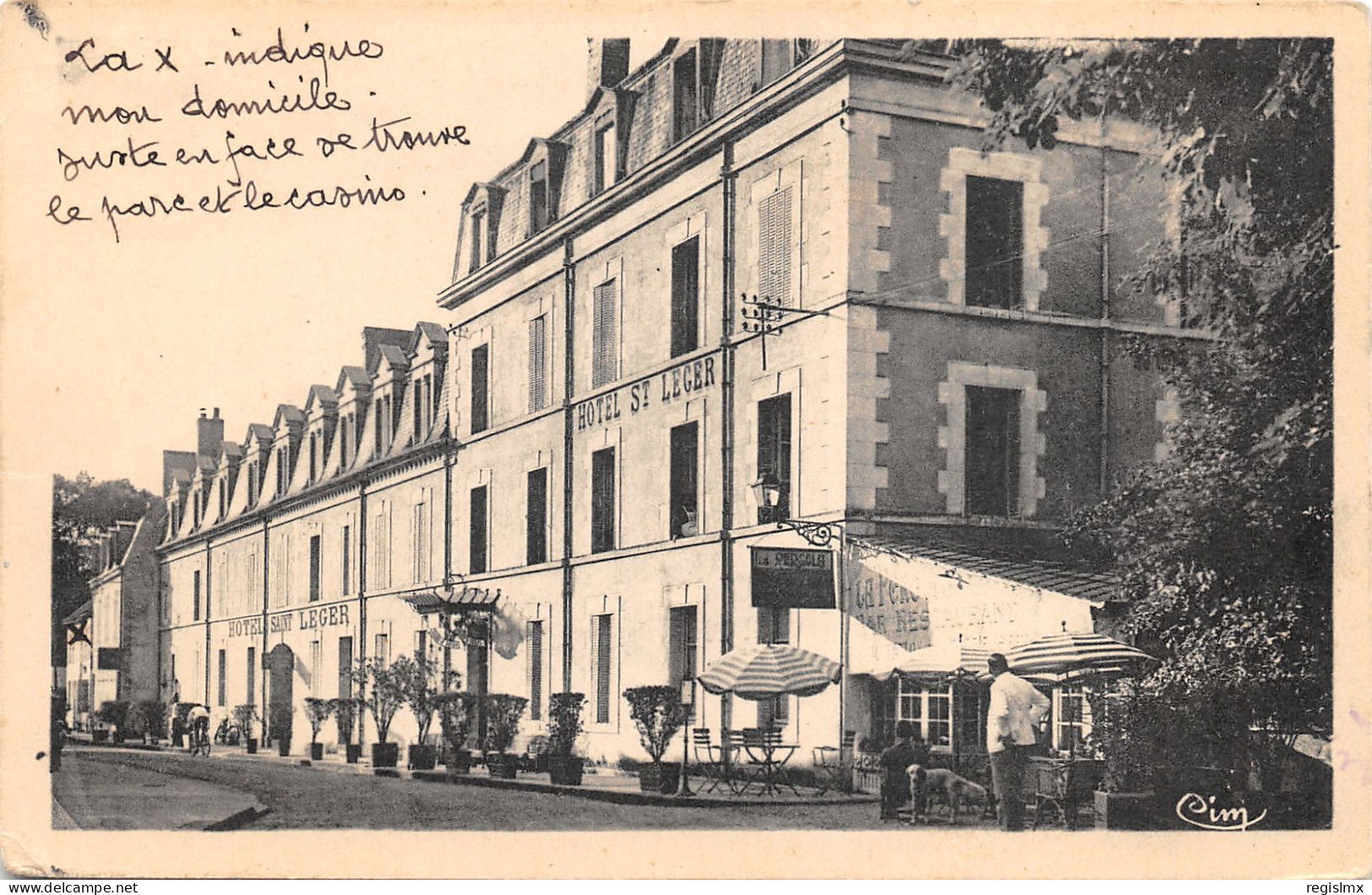 71-BOURBON LANCY THERMAL-HOTEL SAINT LEGER-N°2046-G/0303 - Other & Unclassified