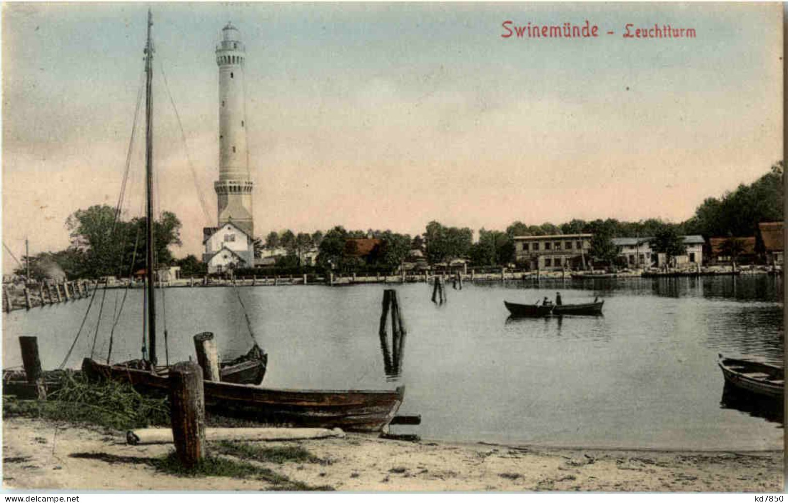 Seebad Swinemünde - Leuchtturm - Pommern