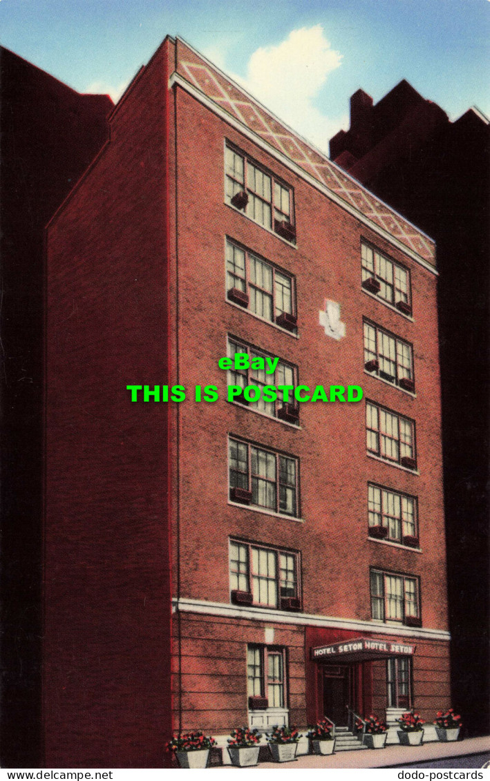 R574850 Seton Hotel. 144 East 40th St. 2 Blocks From Grand Central. Herbert C. K - Monde