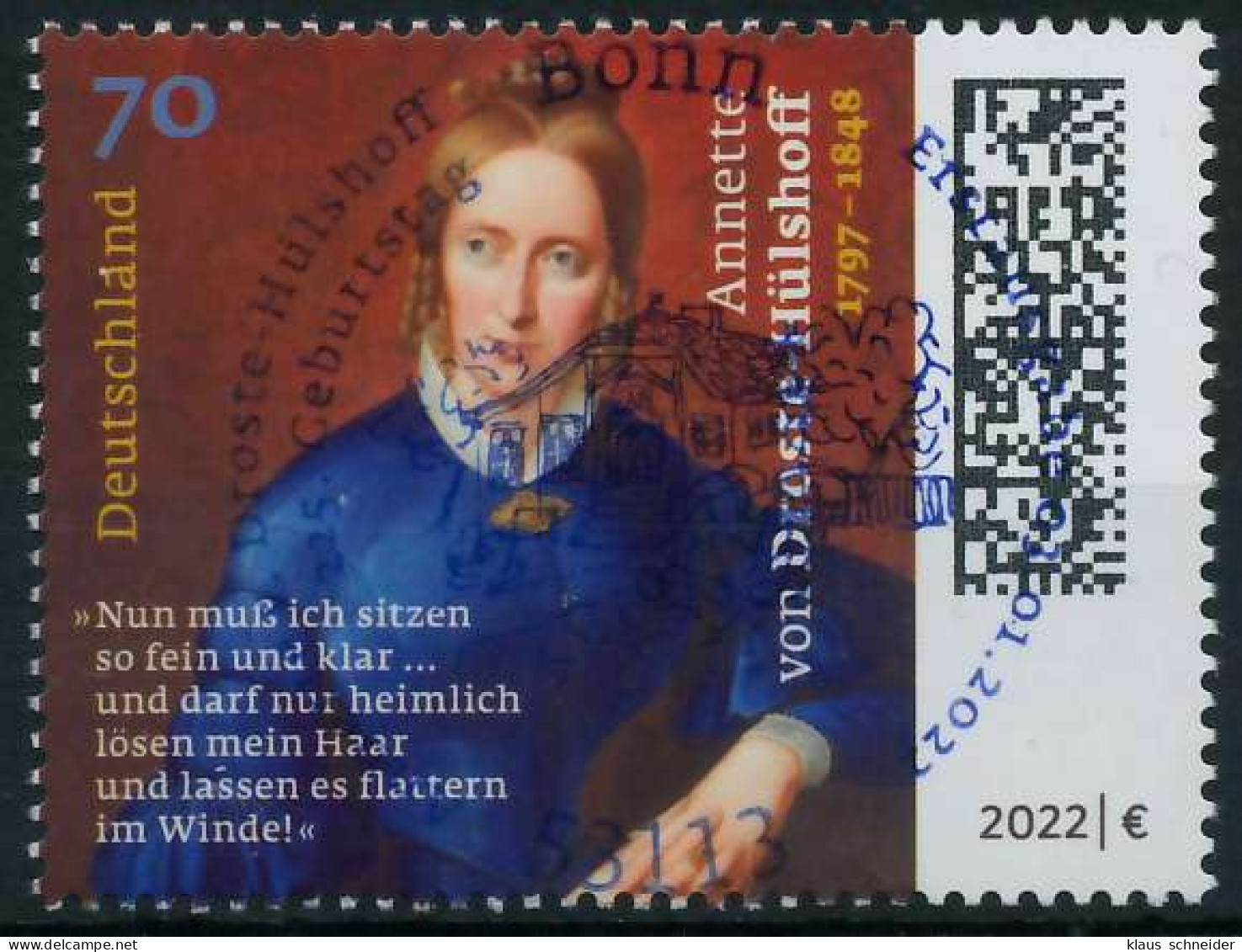 BRD BUND 2022 Nr 3658 ESST Zentrisch Gestempelt X528F52 - Used Stamps