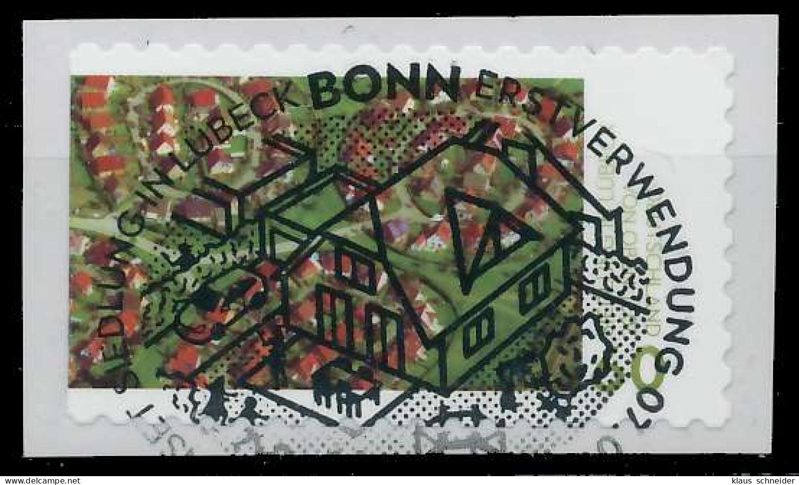 BRD BUND 2021 Nr 3584f ESST Zentrisch Gestempelt X528FCA - Used Stamps