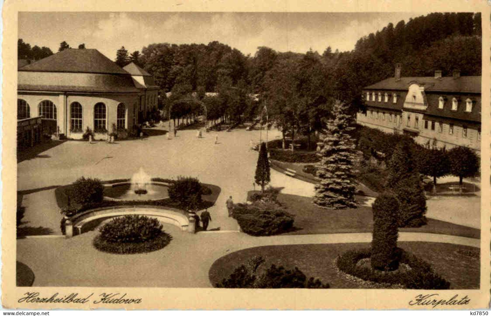 Bad Kudowa - Kurplatz - Schlesien