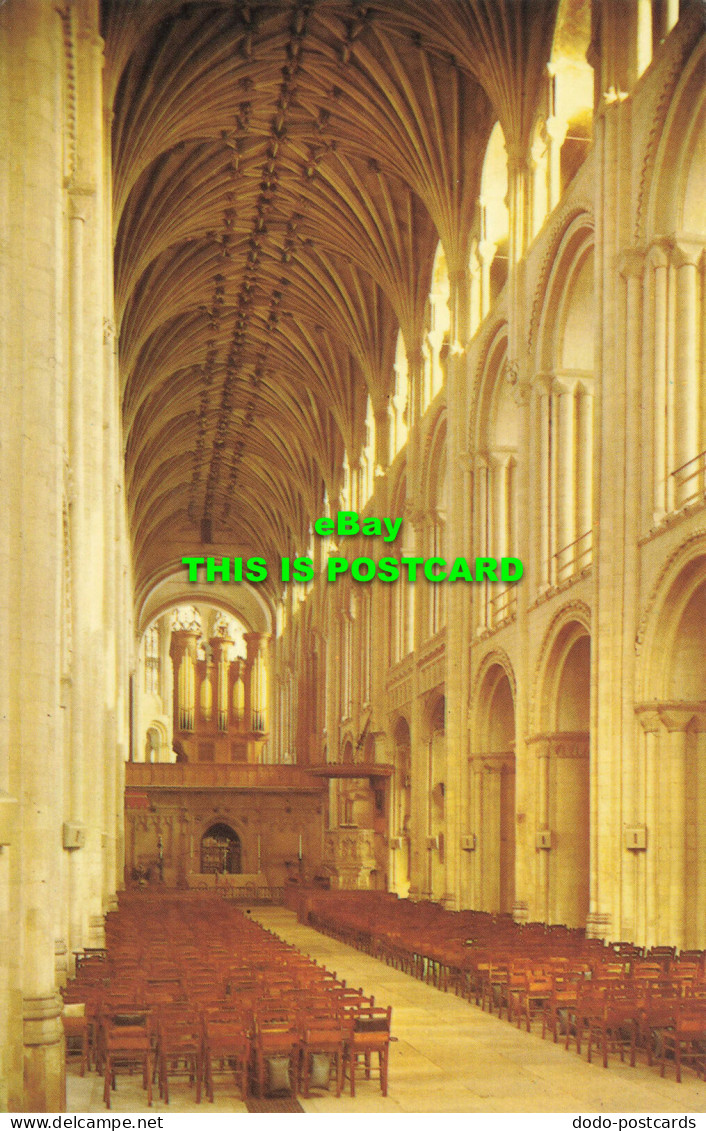 R574511 Norwich Cathedral. Nave Looking East. Cotman Color Series. Jarrold - Welt