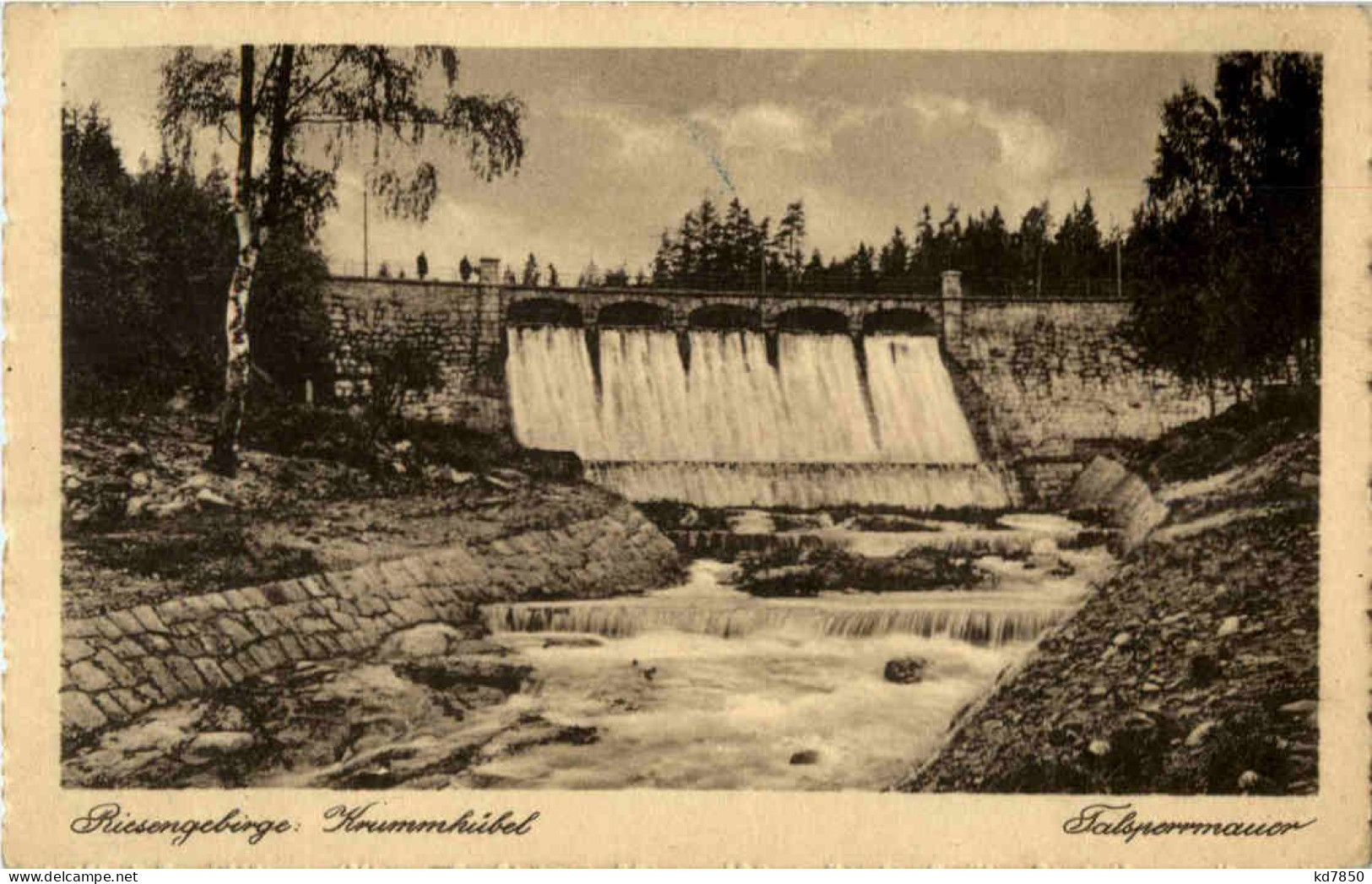 Krummhübel - Talsperrmauer - Schlesien