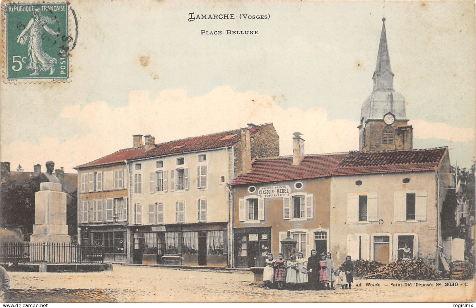 88-LAMARCHE-PLACE BELLUNE-N°2048-D/0007 - Lamarche