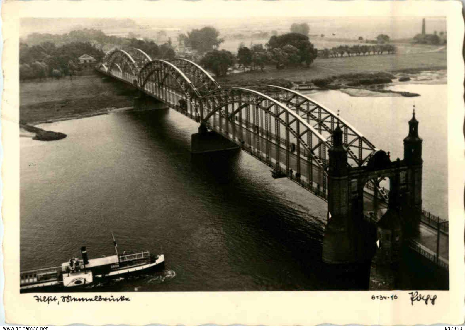 Tilsit - Memelbrücke - Ostpreussen