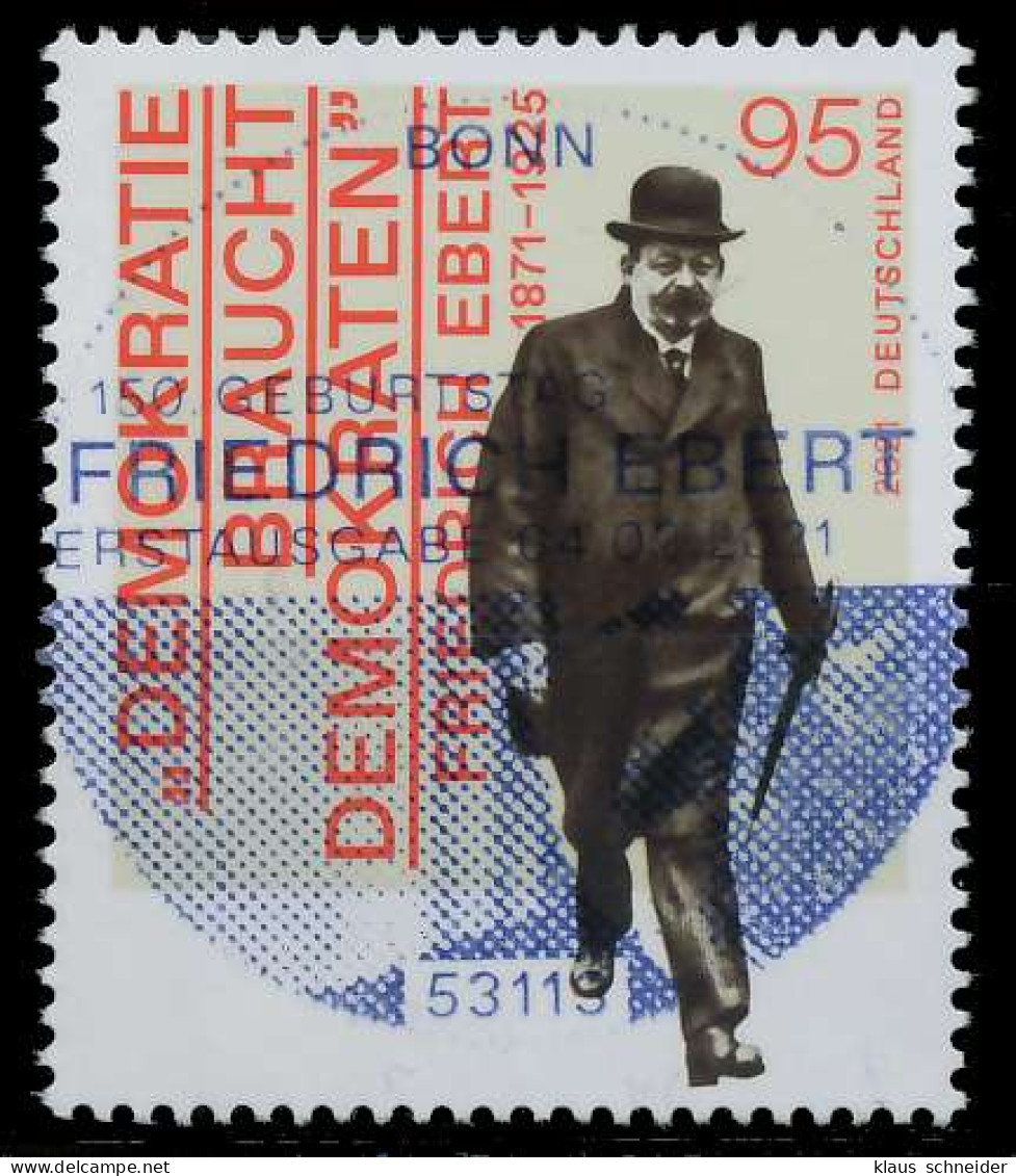 BRD BUND 2021 Nr 3589 ESST Zentrisch Gestempelt X5290D2 - Used Stamps