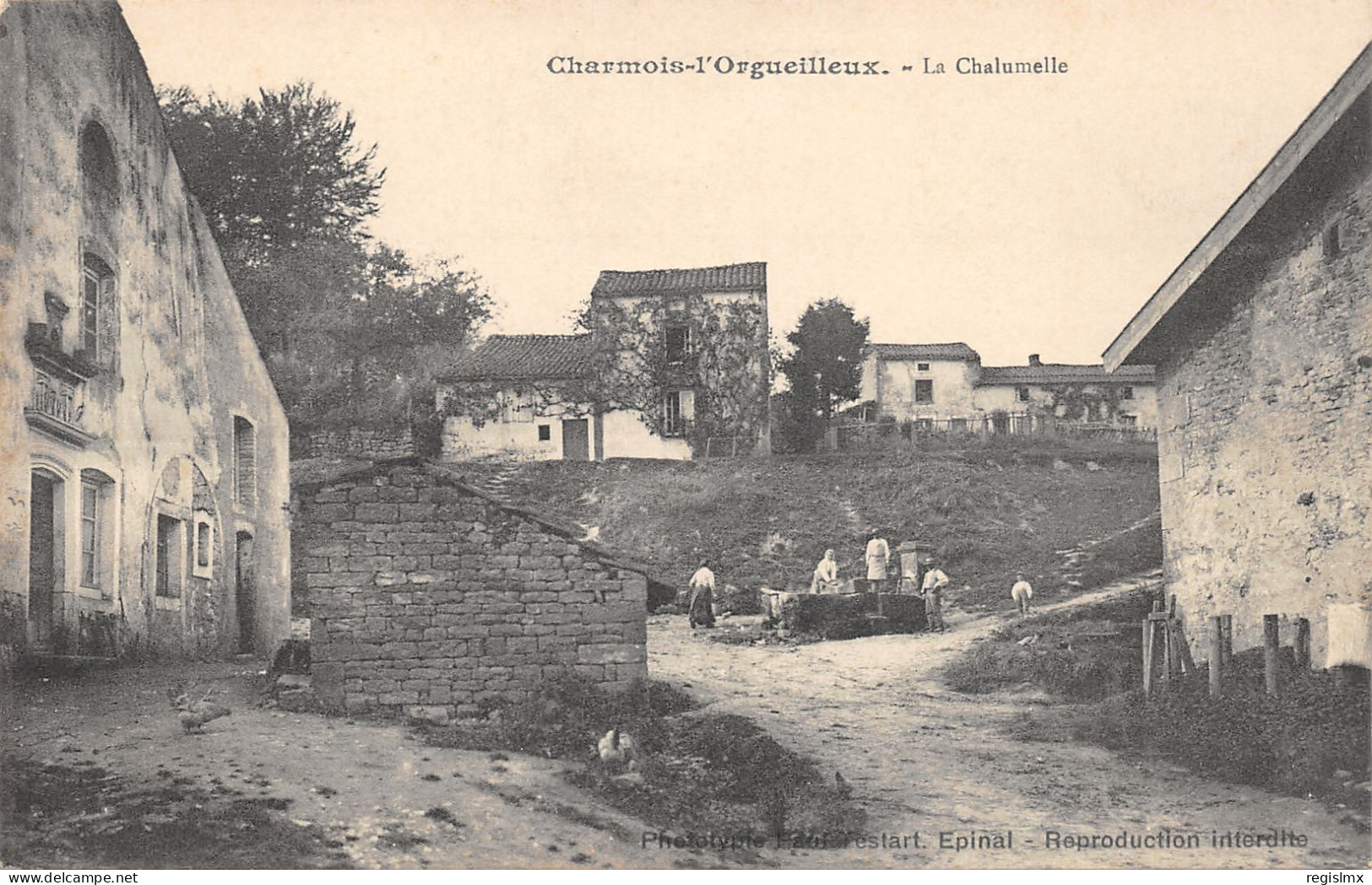 88-CHARMOIS L ORGUEILLEUX-LA CHALUMELLE-N°2048-C/0273 - Autres & Non Classés