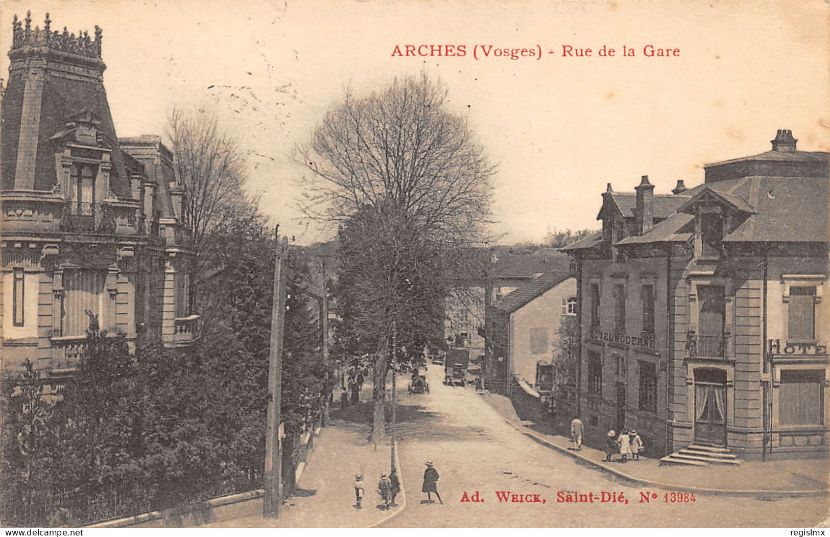88-ARCHES-RUE DE LA GARE-N°2048-C/0229 - Arches