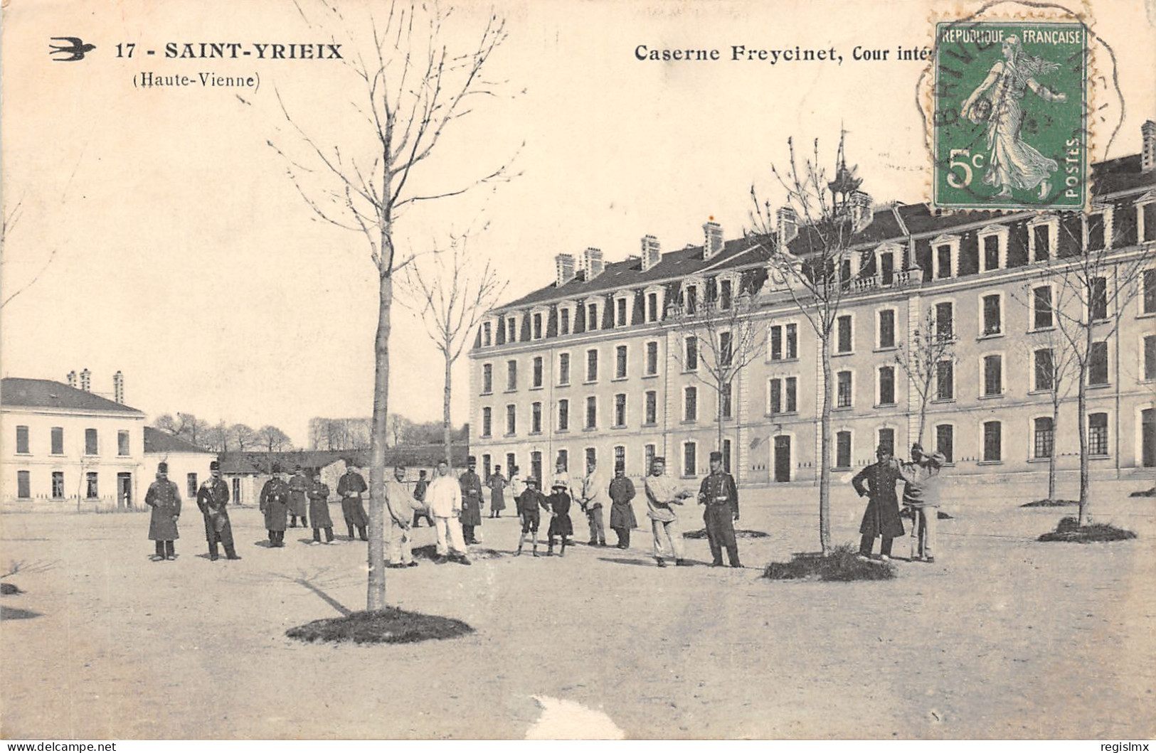 87-SAINT YRIEIX-CASERNE FREYCINET-N°2048-C/0119 - Saint Yrieix La Perche