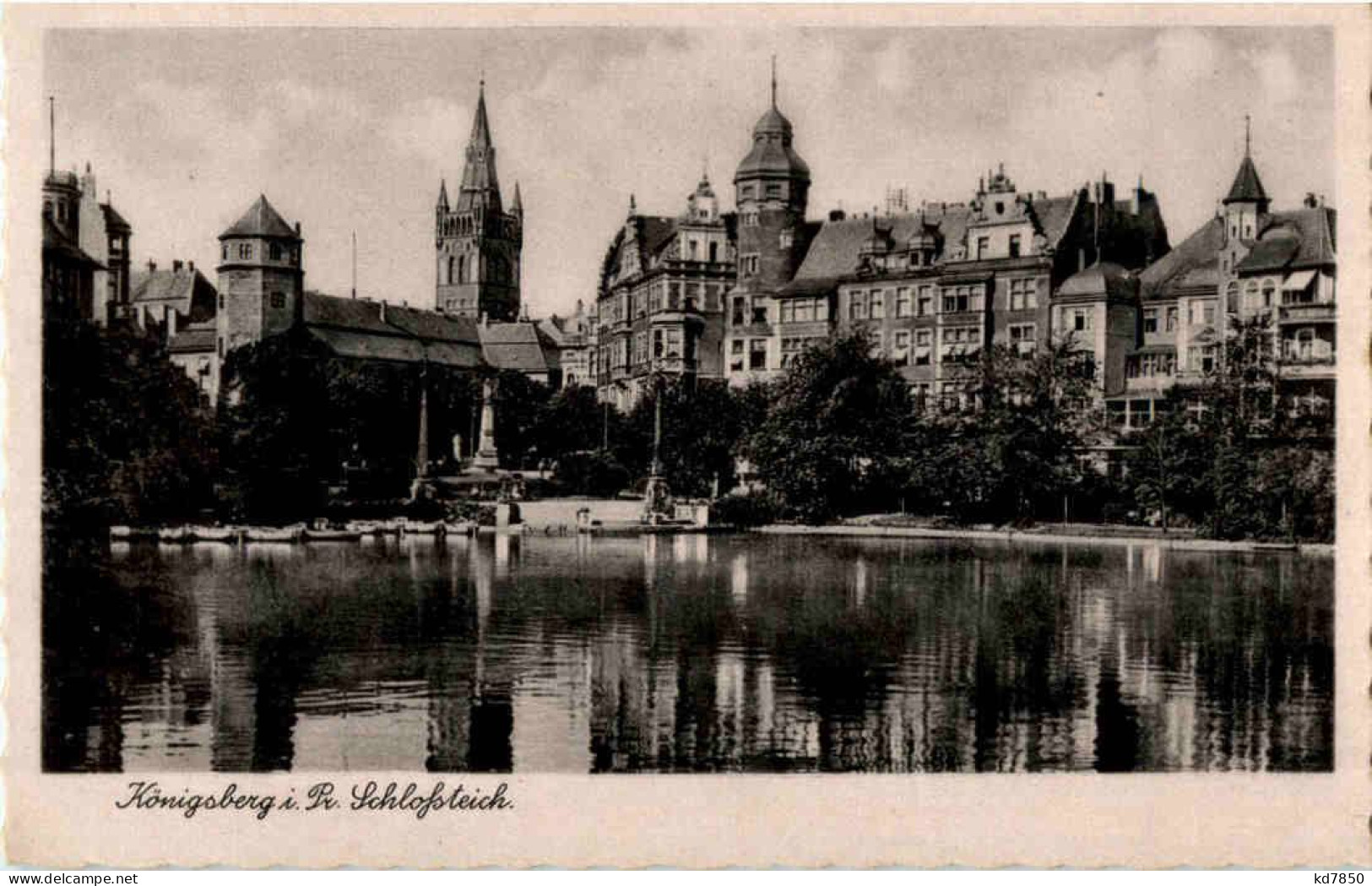 Königsberg - Schlossteich - Ostpreussen