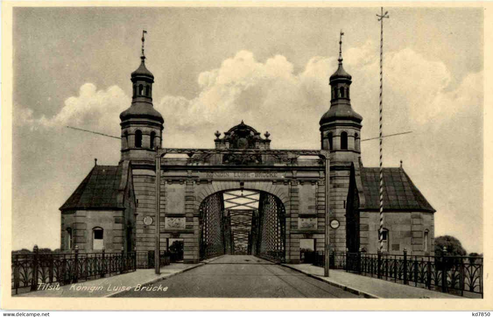 Tilsit - Königin Luise Brücke - Ostpreussen