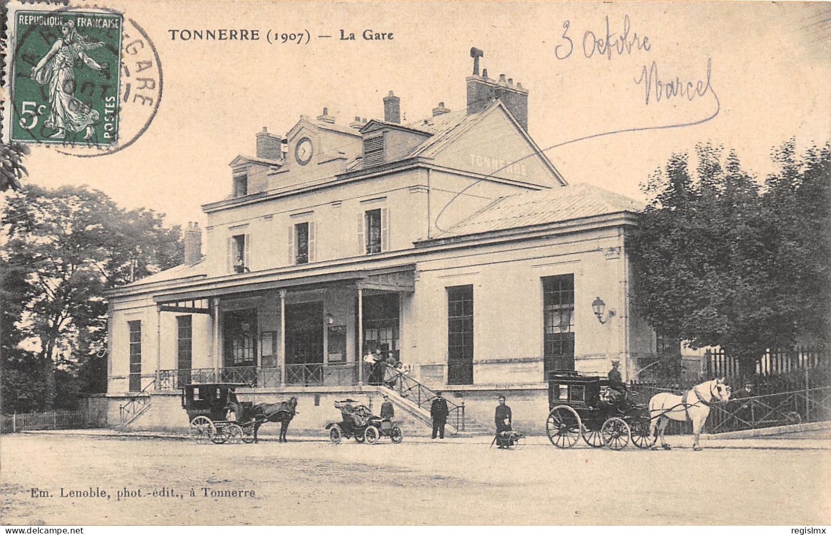 89-TONNERRE-LA GARE-N°2049-A/0301 - Tonnerre