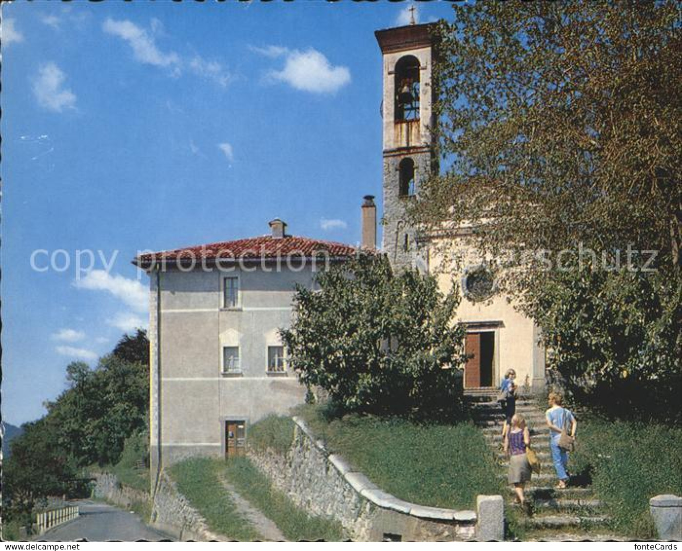 11877611 Bre Villagio Sopra Lugano Kirche Bre Sopra Lugano - Autres & Non Classés