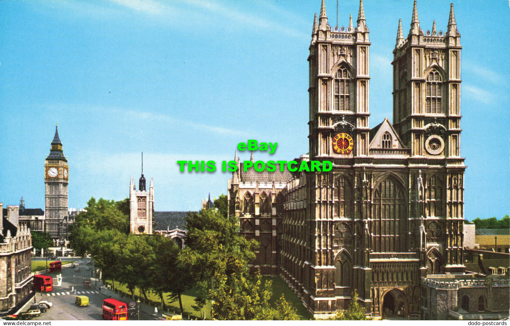 R574131 Westminster Abbey And Big Ben. London. Hinde - Otros & Sin Clasificación