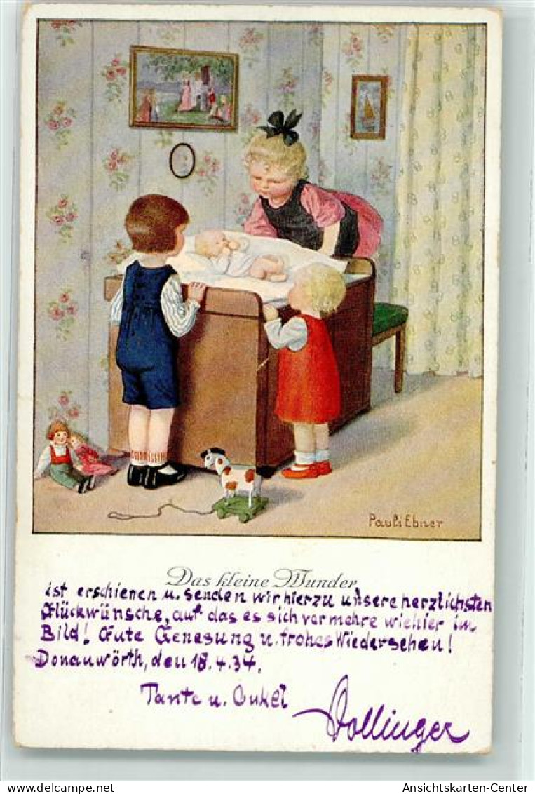 39195106 - Das Kleine Wunder - Baby Auf Dem Wickeltisch, Puppen  Verlag Roekl 1375 - Ebner, Pauli