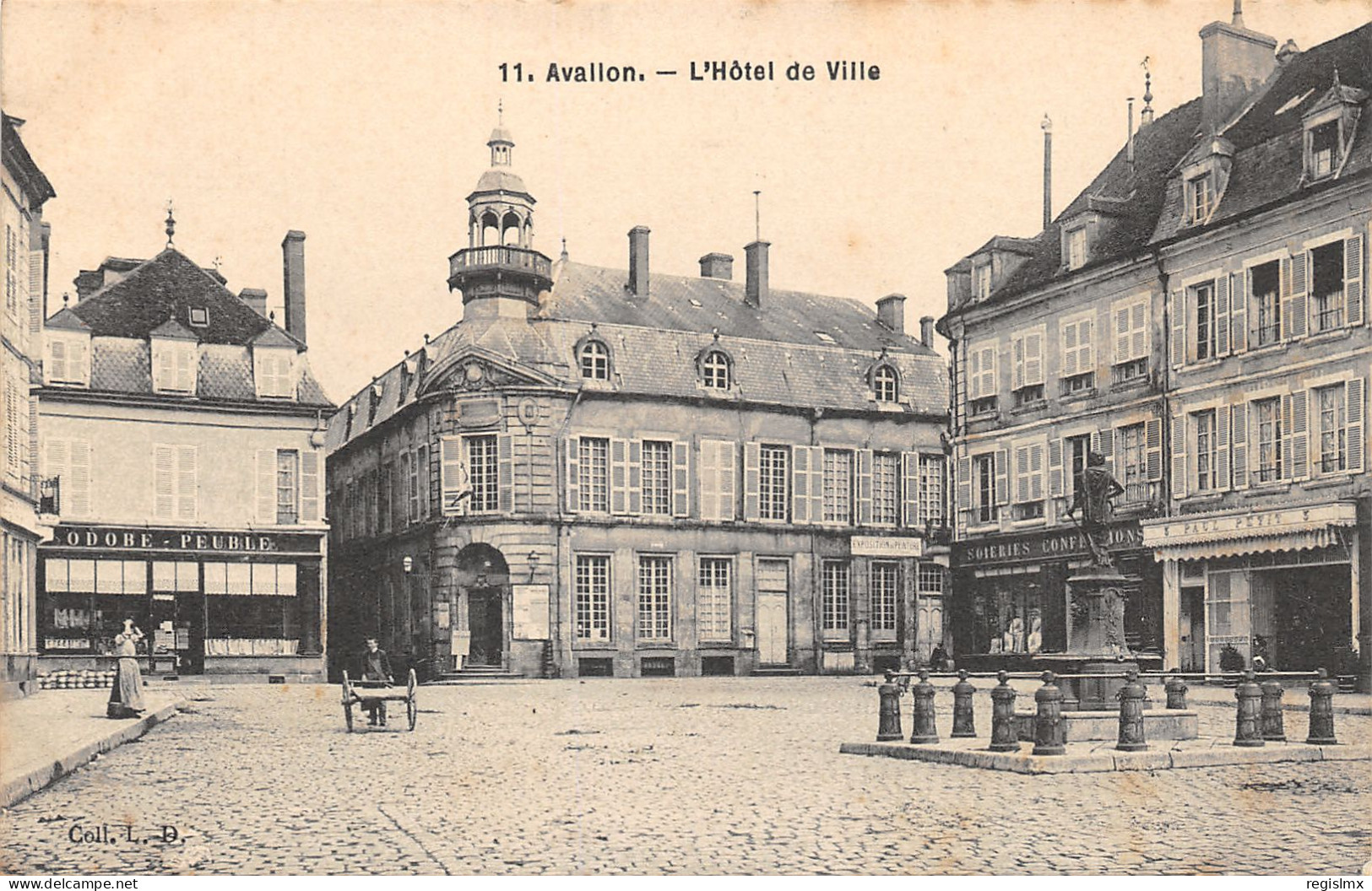 89-AVALLON-L HOTEL DE VILLE-N°2049-A/0201 - Avallon