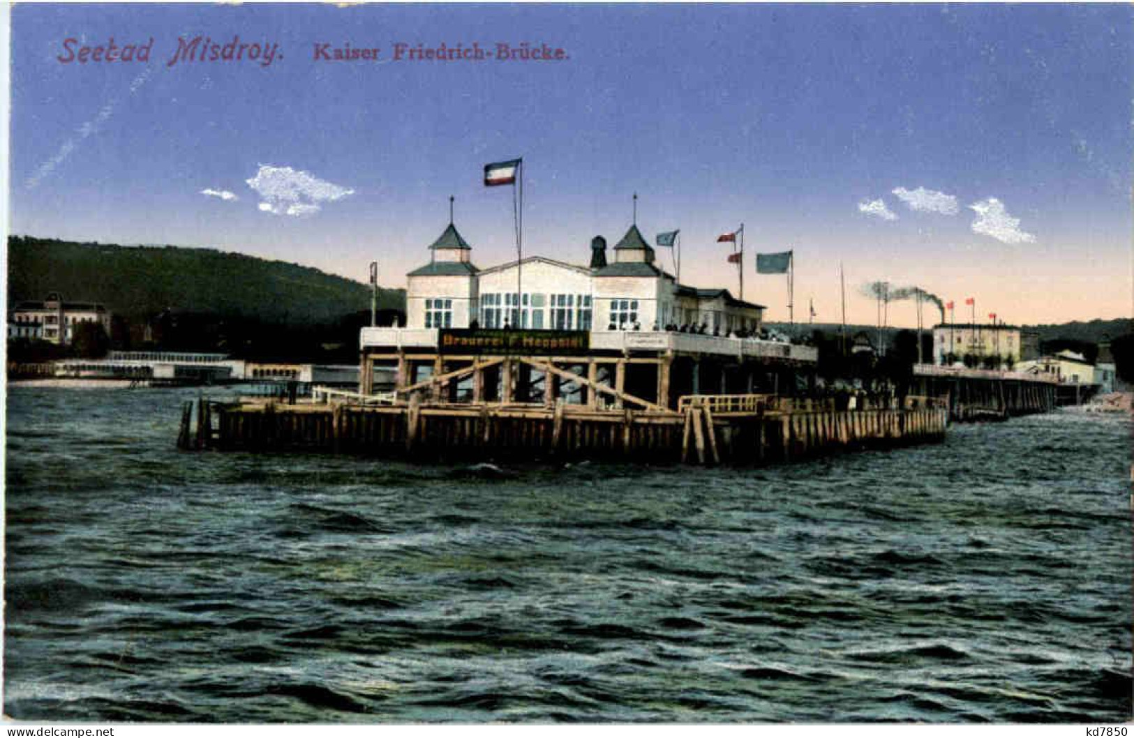 Seebad Misdroy - Kaiser Friedrich Brücke - Pommern