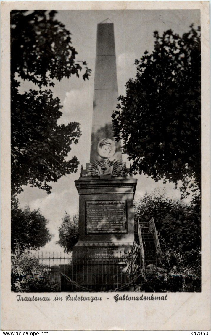 Trautenau Im Sudetengau - Gablonzdenkmal - Sudeten