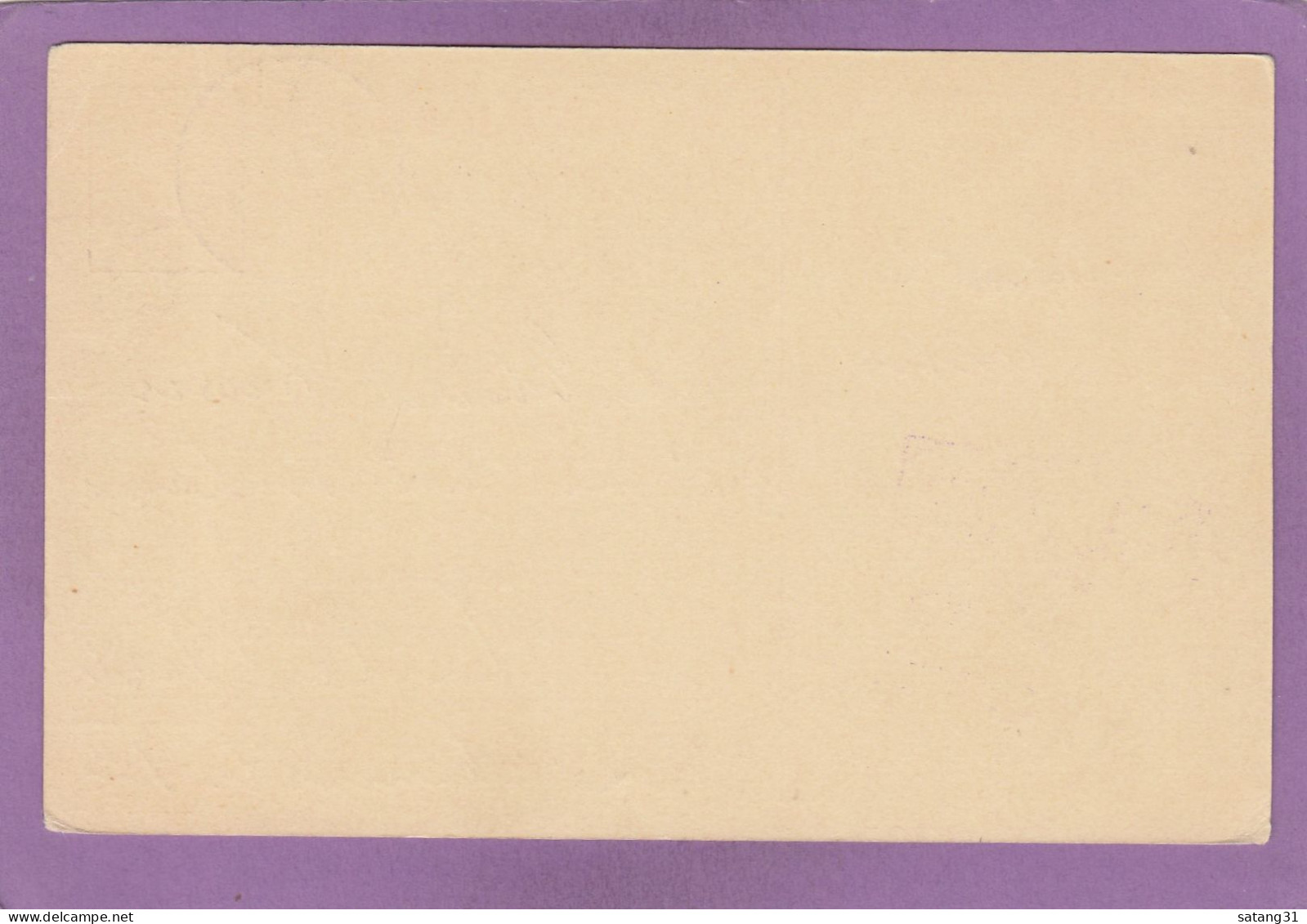 ENTIER POSTAL AVEC CACHET " CASTAGNOLA ". - Stamped Stationery