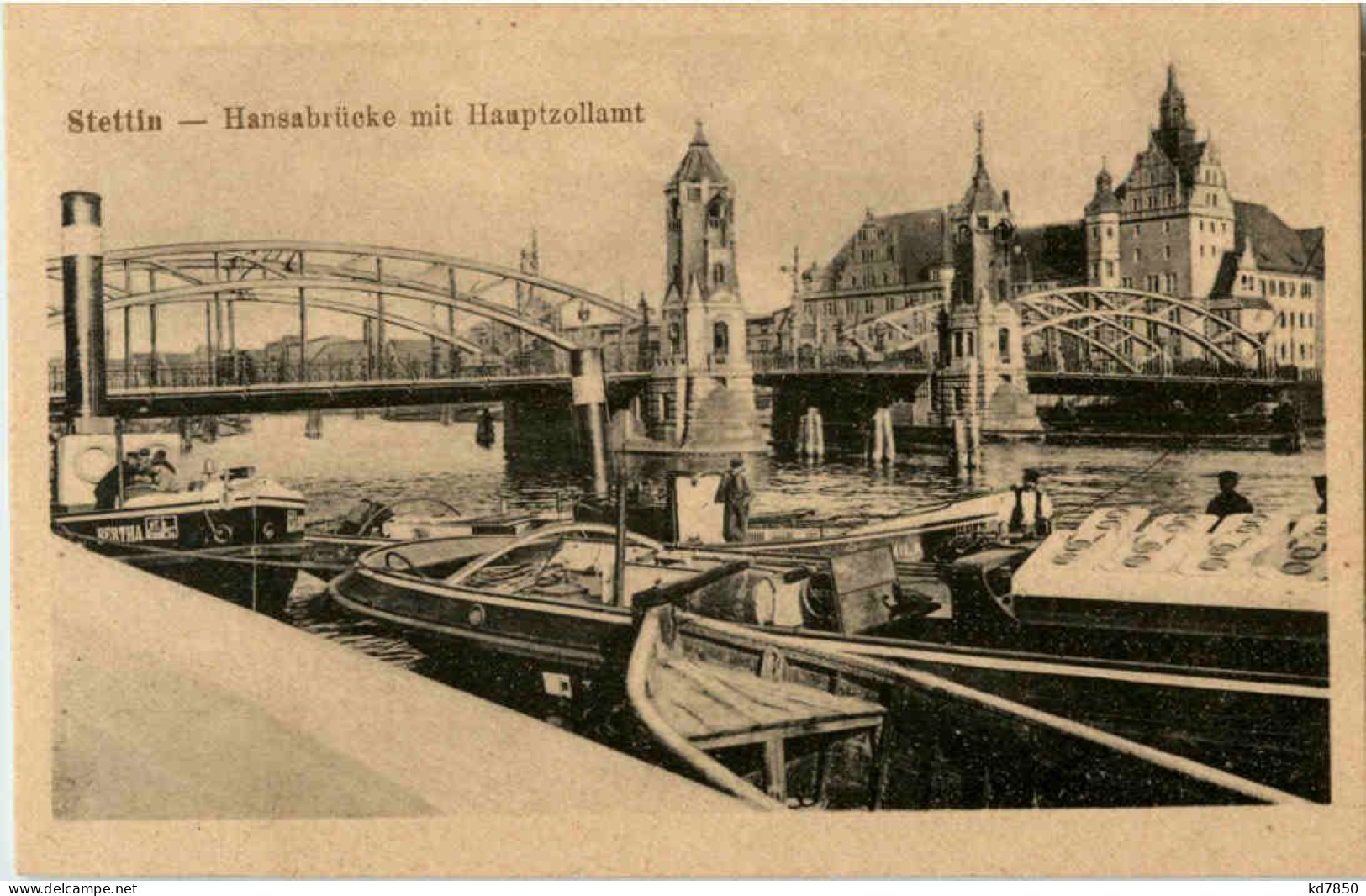 Stettin - Hansabrücke - Pommern