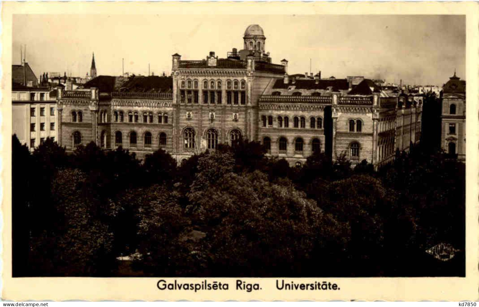 Galvaspilseta Riga - 3. Reich - Letland