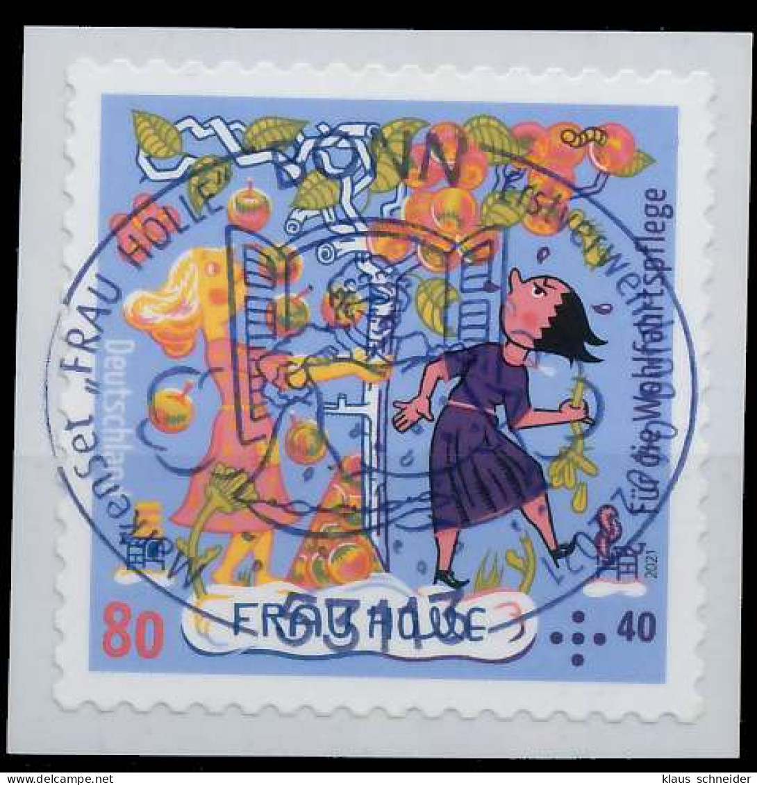 BRD BUND 2021 Nr 3591FBf ESST Zentrisch Gestempelt X529152 - Used Stamps