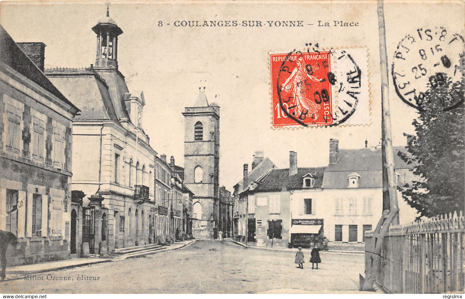 89-COULANGES SUR YONNE-LA PALCE-N°2048-H/0041 - Coulanges Sur Yonne