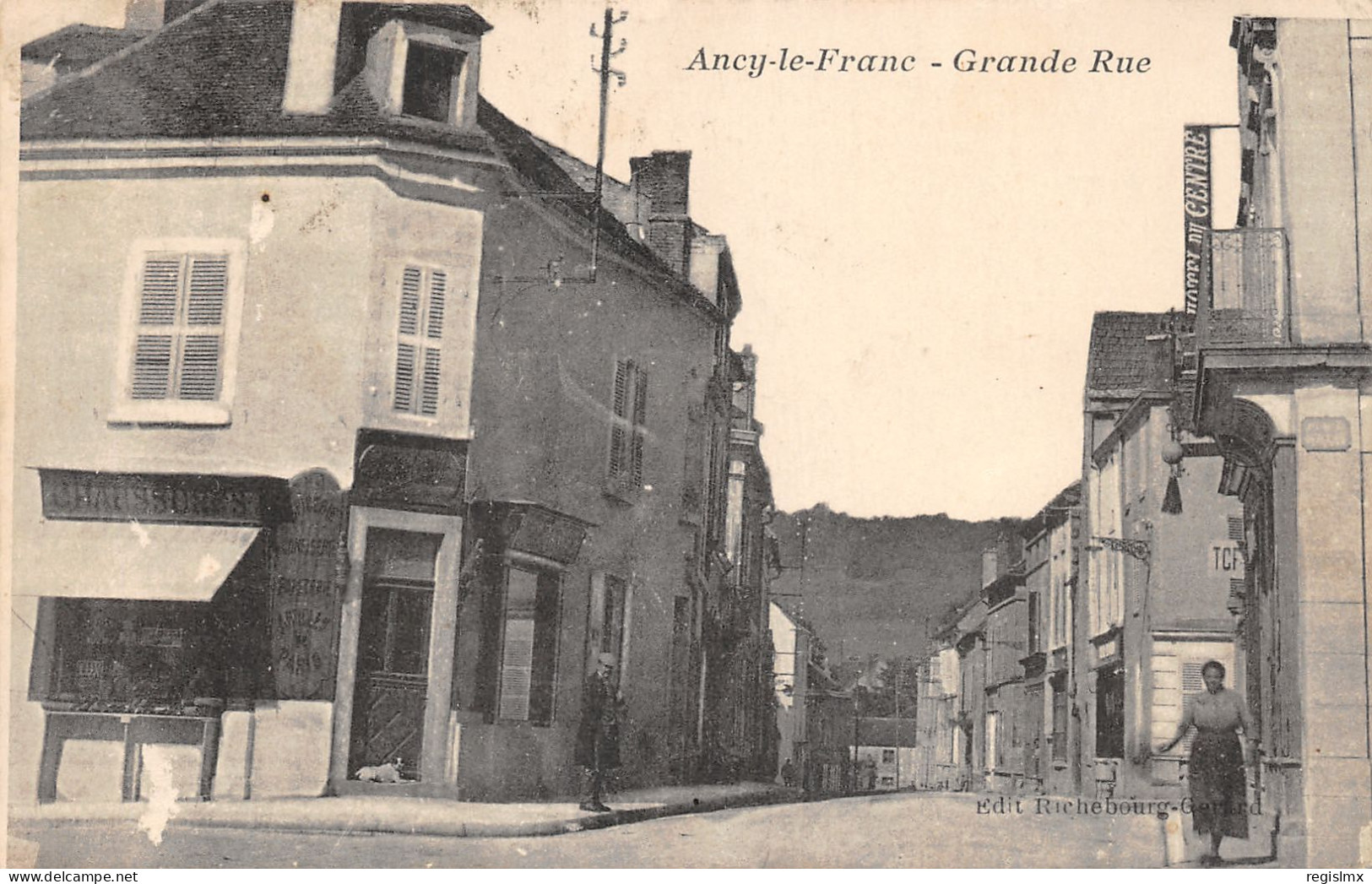 89-ANCY LE FRANC-GRANDE RUE-N°2048-G/0199 - Ancy Le Franc
