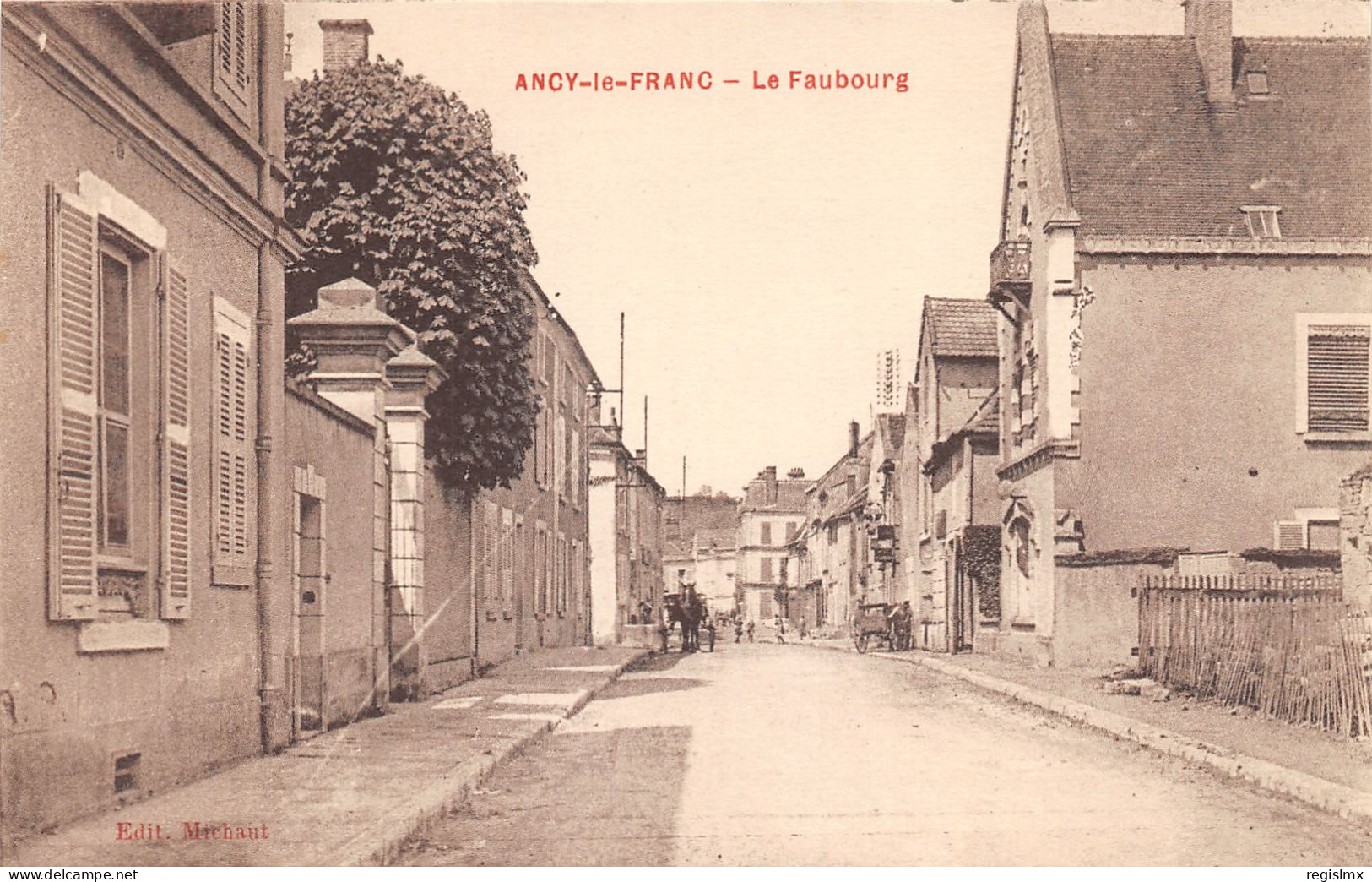 89-ANCY LE FRANC-LE FAUBOURG-N°2048-G/0179 - Ancy Le Franc